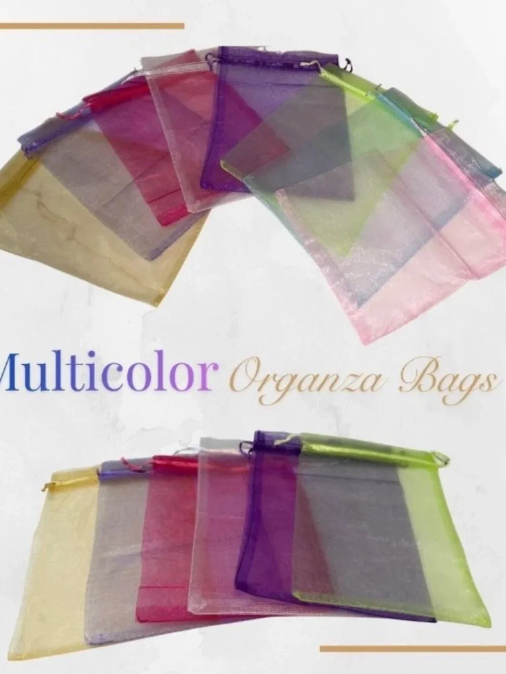 Jeezoflips organza bags